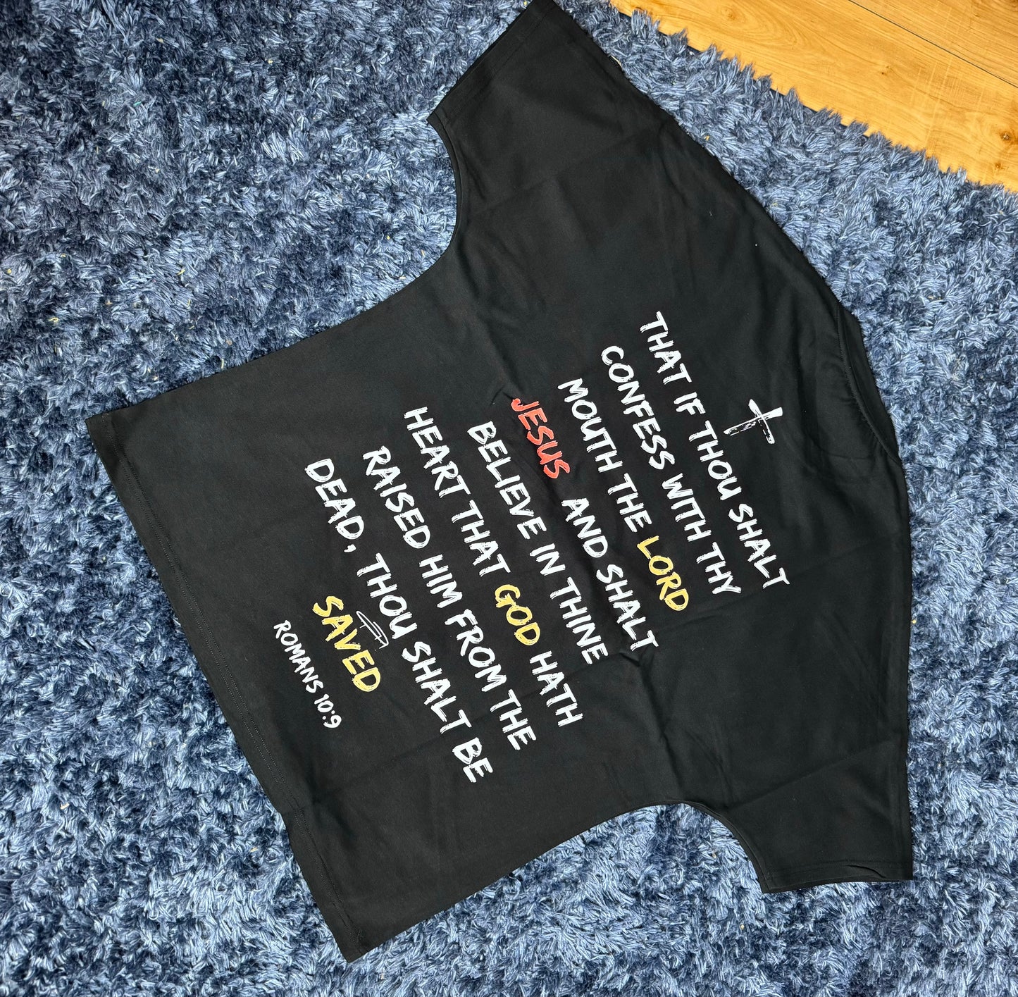 Urban Heat Society “Romans 10:9” Oversized T-Shirt